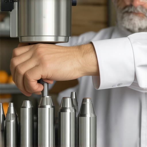 Professional baker selecting a whisk attachment on a stand mixer for precise baking